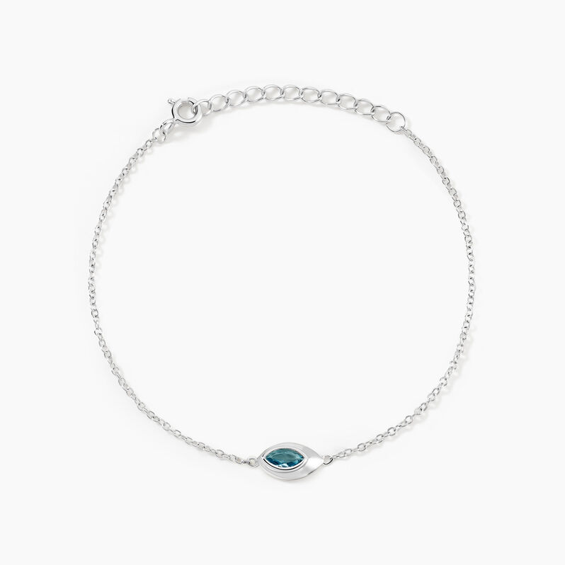 Bracelet Duchesse Argent Weiss Oxyde De Zirconium - Spannringe Damen | OROVIVO