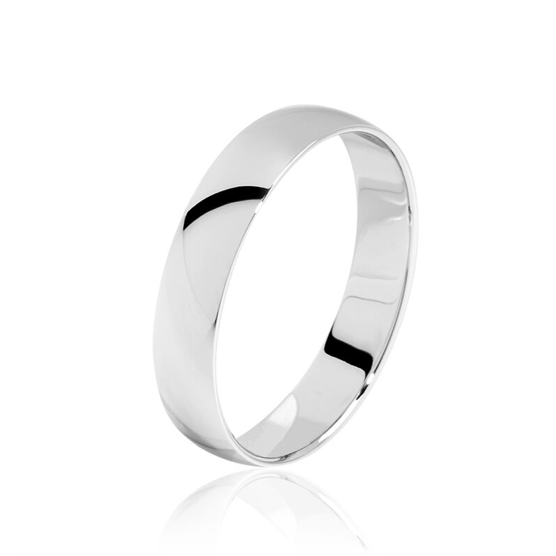 Alliance Demi Jonc Or Blanc - Spannringe Familie | OROVIVO