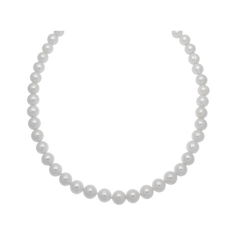 Damen Collier Silber 925 Zuchtperlen 8-9mm - Halsketten Damen | OROVIVO