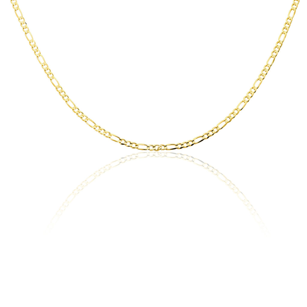Unisex Figarokette Gold 375  - Halsketten Unisex | OROVIVO
