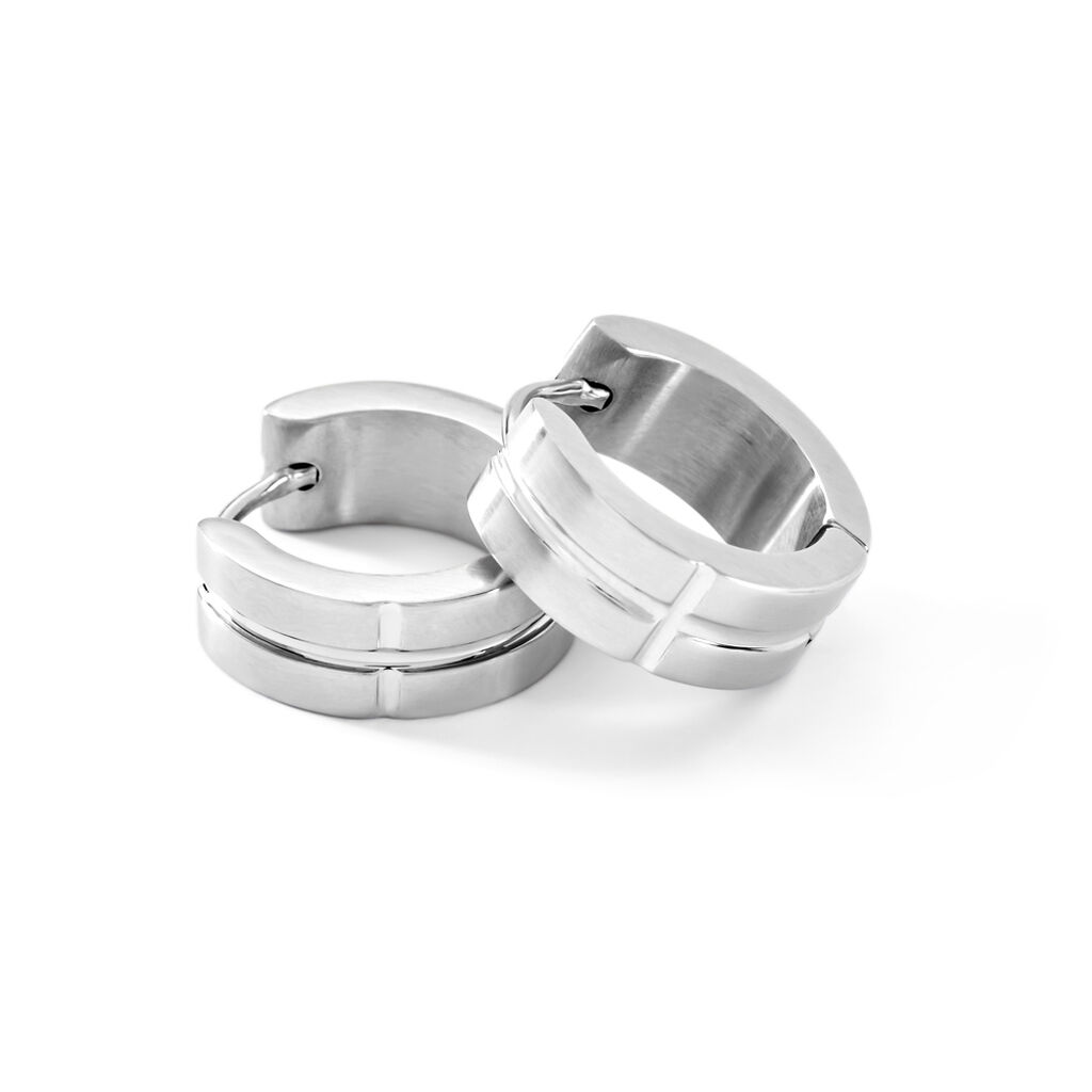 Herren Creolen Edelstahl Michael 16,00mm - Creolen Herren | OROVIVO
