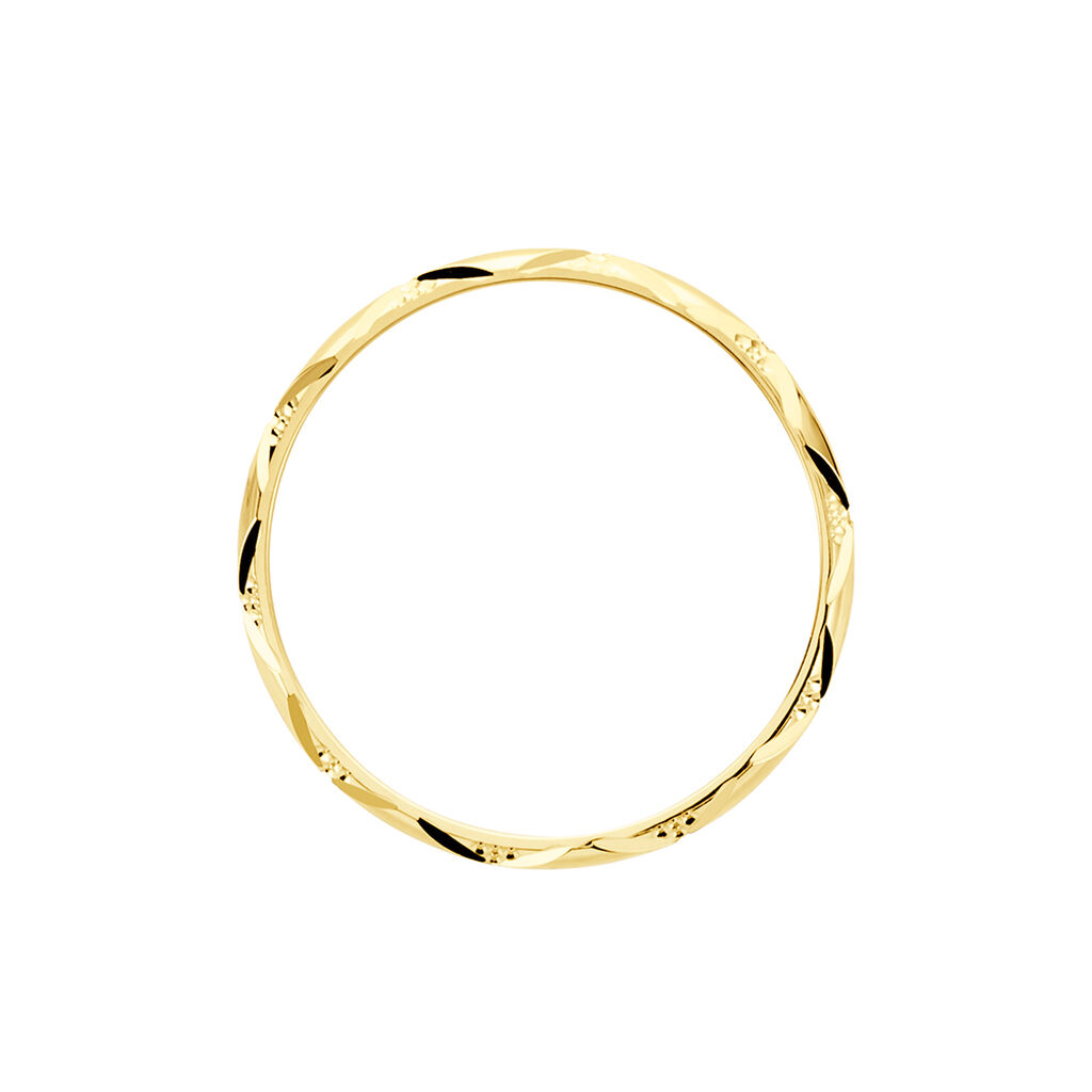 Alliance Harmonie Demi Jonc Classique Or Jaune - Spannringe Familie | OROVIVO