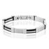 Herren Armband Edelstahl B 9 mm