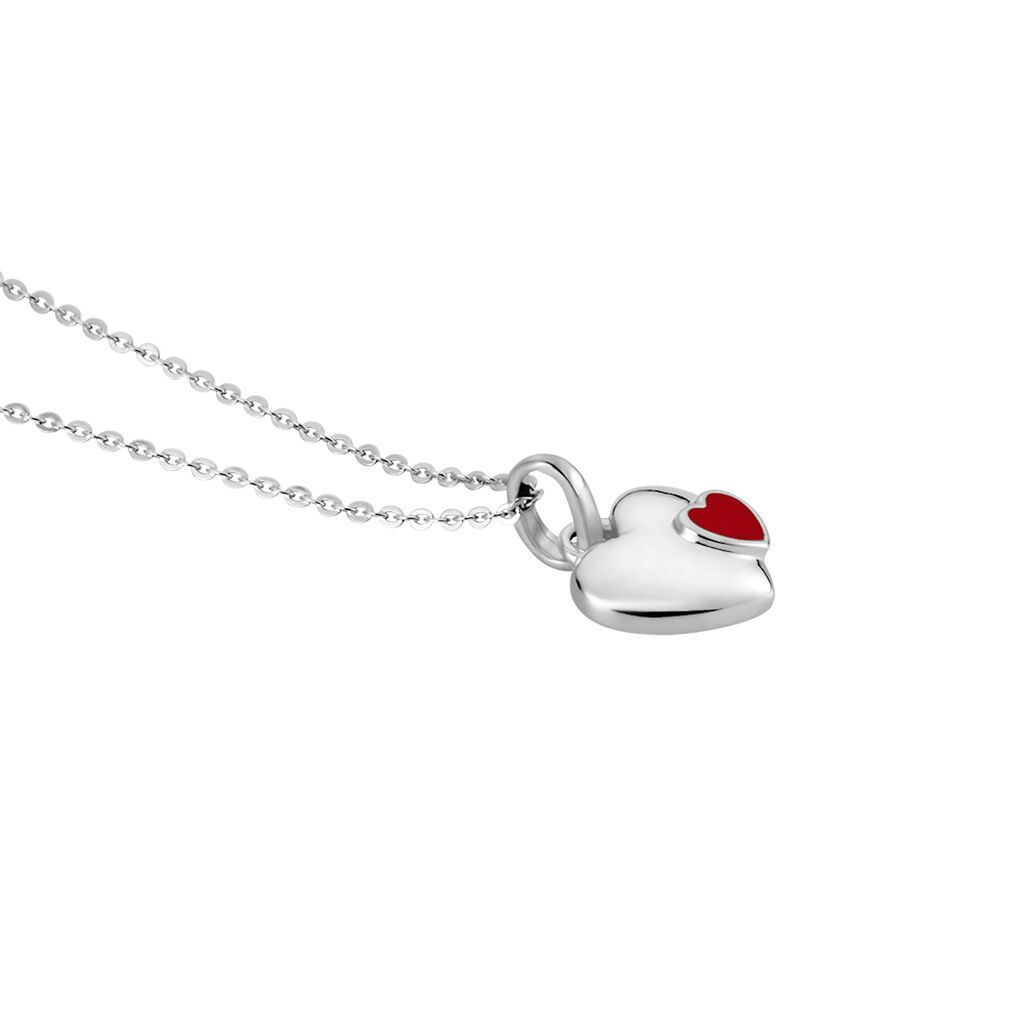 Kinder Halskette Silber 925 Herz - Halsketten Kinder | OROVIVO