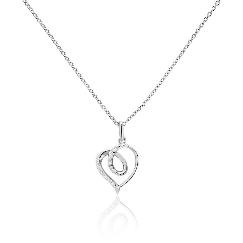 Collier Nadège Argent Et Oxyde - Spannringe Damen | OROVIVO