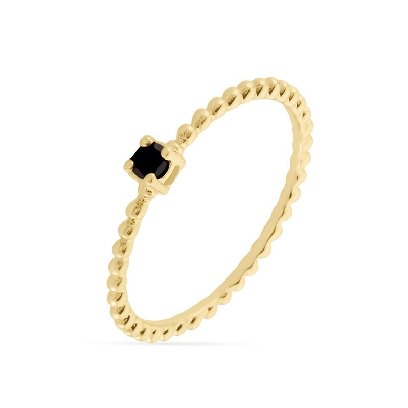 Bague Ippolito Plaque Or Pierre - Spannringe Damen | OROVIVO