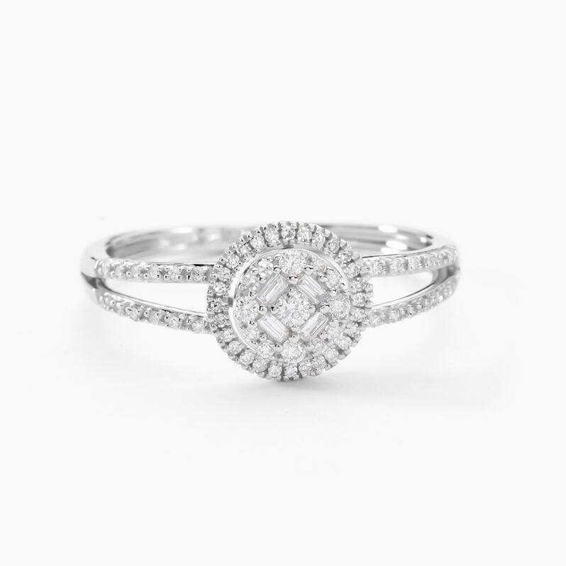 Bague Natachalane Or Weiss Diamant - Spannringe Damen | OROVIVO