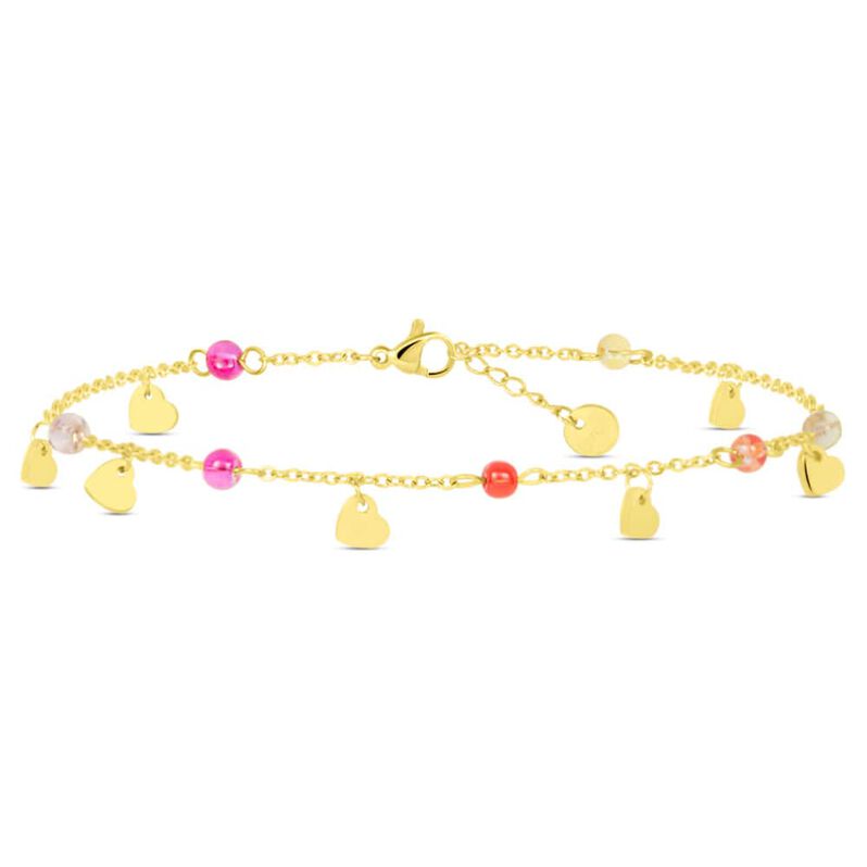 Cavigliera Summer Collection Acciaio Rosa - Spannringe Damen | OROVIVO