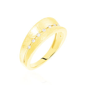 Damenring Gold 375 Diamant 0,01ct Clea - Ringe mit Edelsteinen Damen | OROVIVO