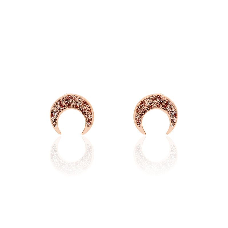 Boucles D'oreilles Or Rose Celma - Spannringe Damen | OROVIVO
