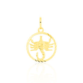Unisex Anhänger Gold 333 Sternzeichen Skorpion - Personalisierte Geschenke Unisex | OROVIVO