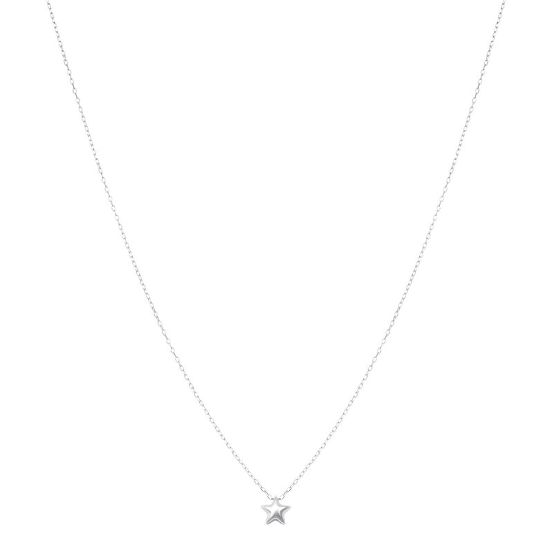 Girocollo stella in oro bianco - Spannringe Kinder | OROVIVO