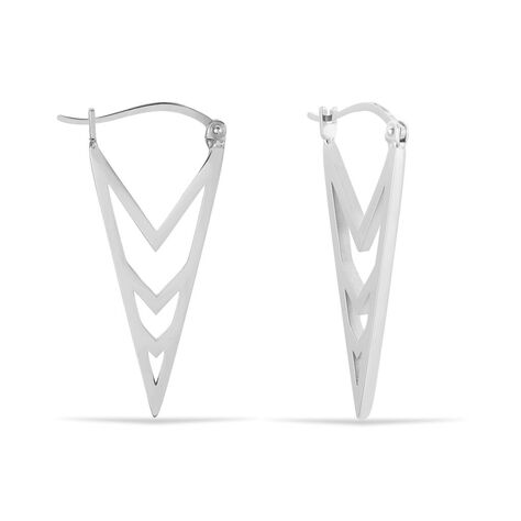 Damen Ohrstecker Lang Edelstahl Geometrisch - Ohrringe Damen | OROVIVO