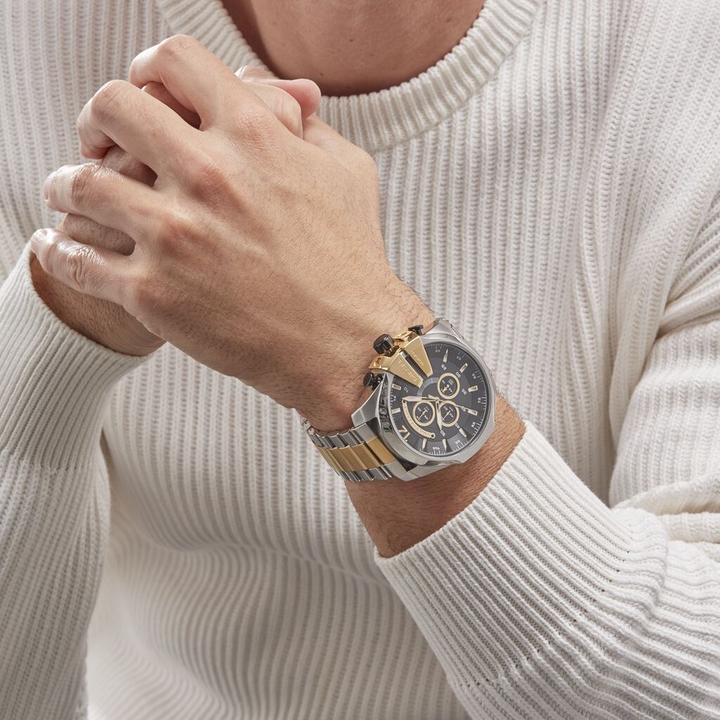 DIESEL Herrenuhr MEGA CHIEF Quarz DZ4581 - Armbanduhren Herren | OROVIVO