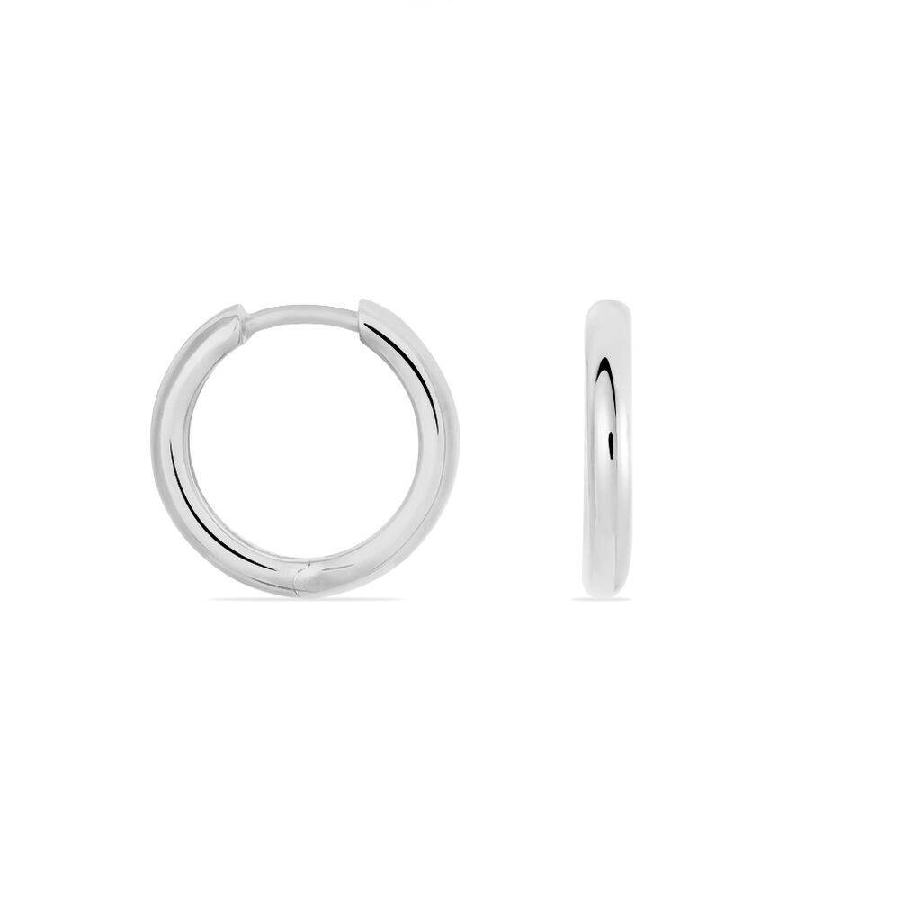 Damen Creolen Silber 925 B 2,3 mm