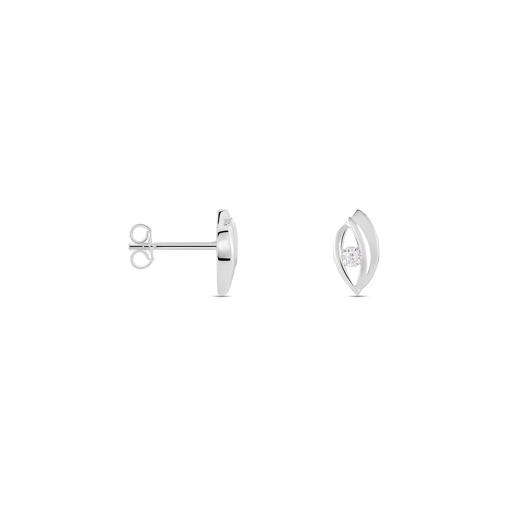 Damen Ohrstecker Silber 925 Zirkonia Vida  - Ohrstecker Damen | OROVIVO