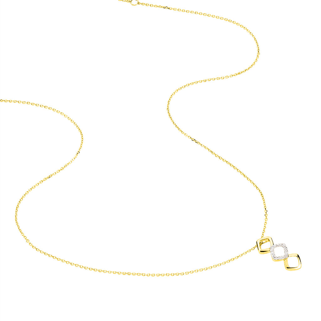 Collier Mattyae Or Jaune Diamant - Spannringe Damen | OROVIVO