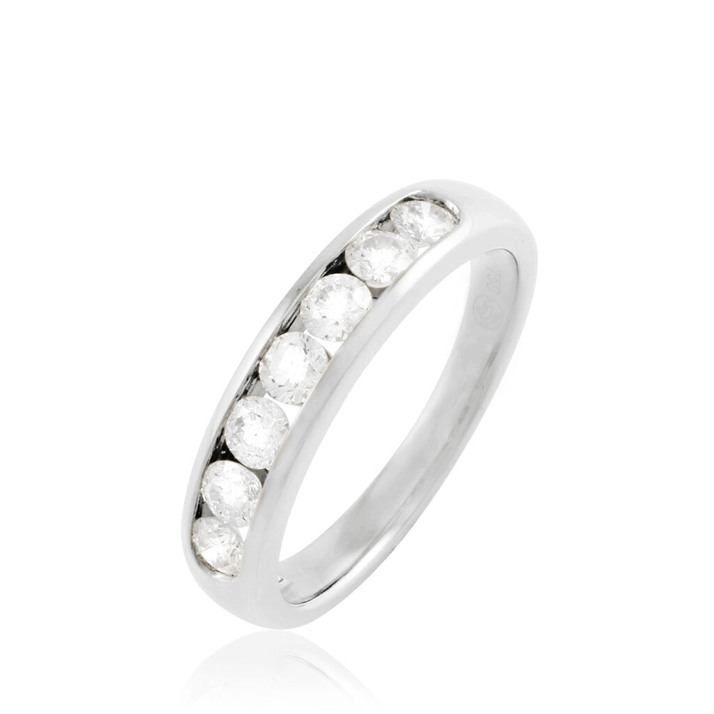 Alliance Giulia Or Blanc Diamant - Spannringe Damen | OROVIVO