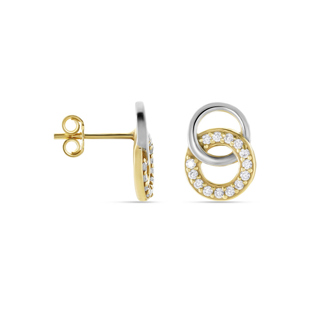 Damen Ohrstecker Silber 925 Zirkonia - Ohrstecker Damen | OROVIVO