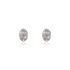 RINNA Damen Ohrstecker Wei&szlig;gold 375 (9 Karat) Diamant Wei&szlig;