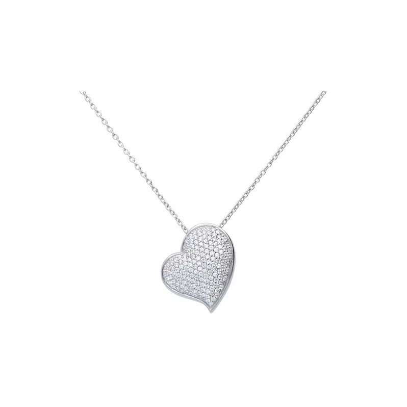 Collana Silver Shine Argento Rodiato Cubic Zirconia - Spannringe Damen | OROVIVO