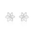 SERELITH Damen Ohrstecker Silber 925 Blume