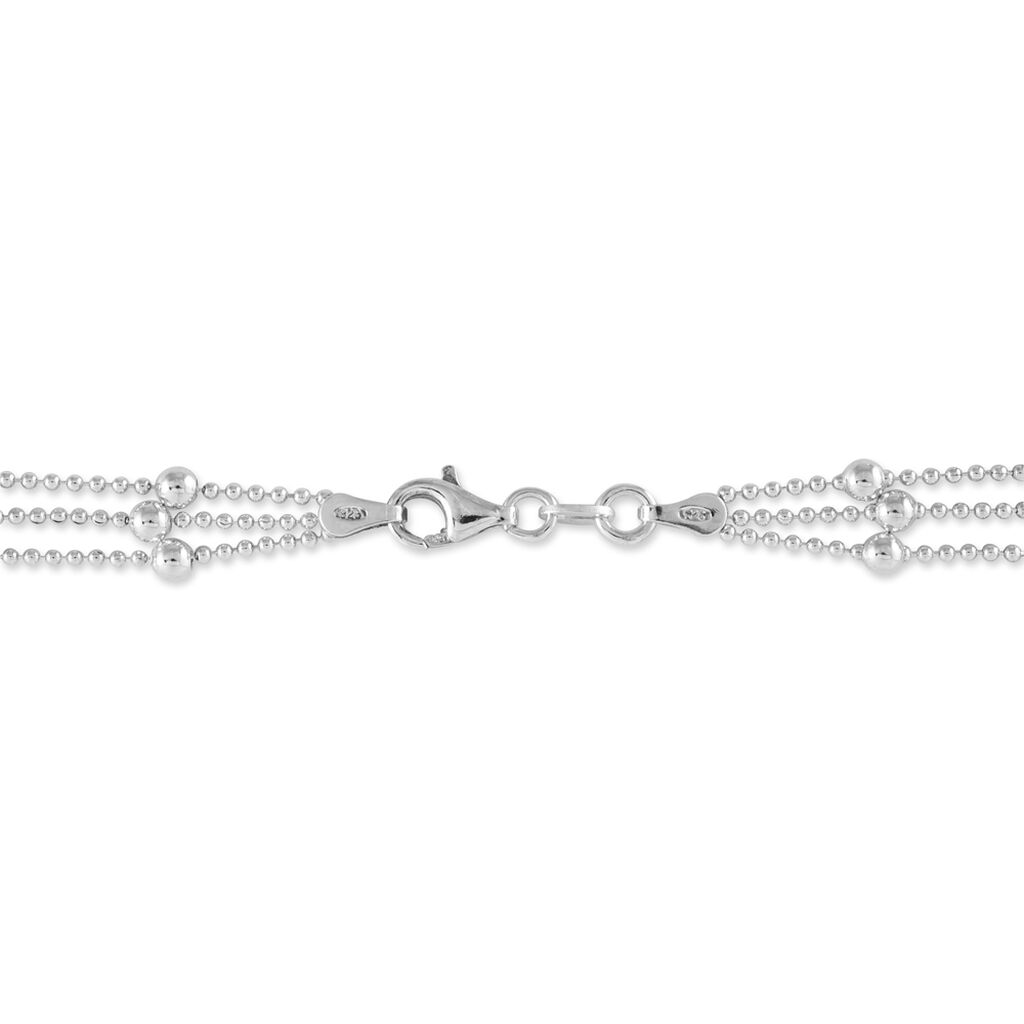 SOUELA KUGEL Damen Armband Silber 925 Ball