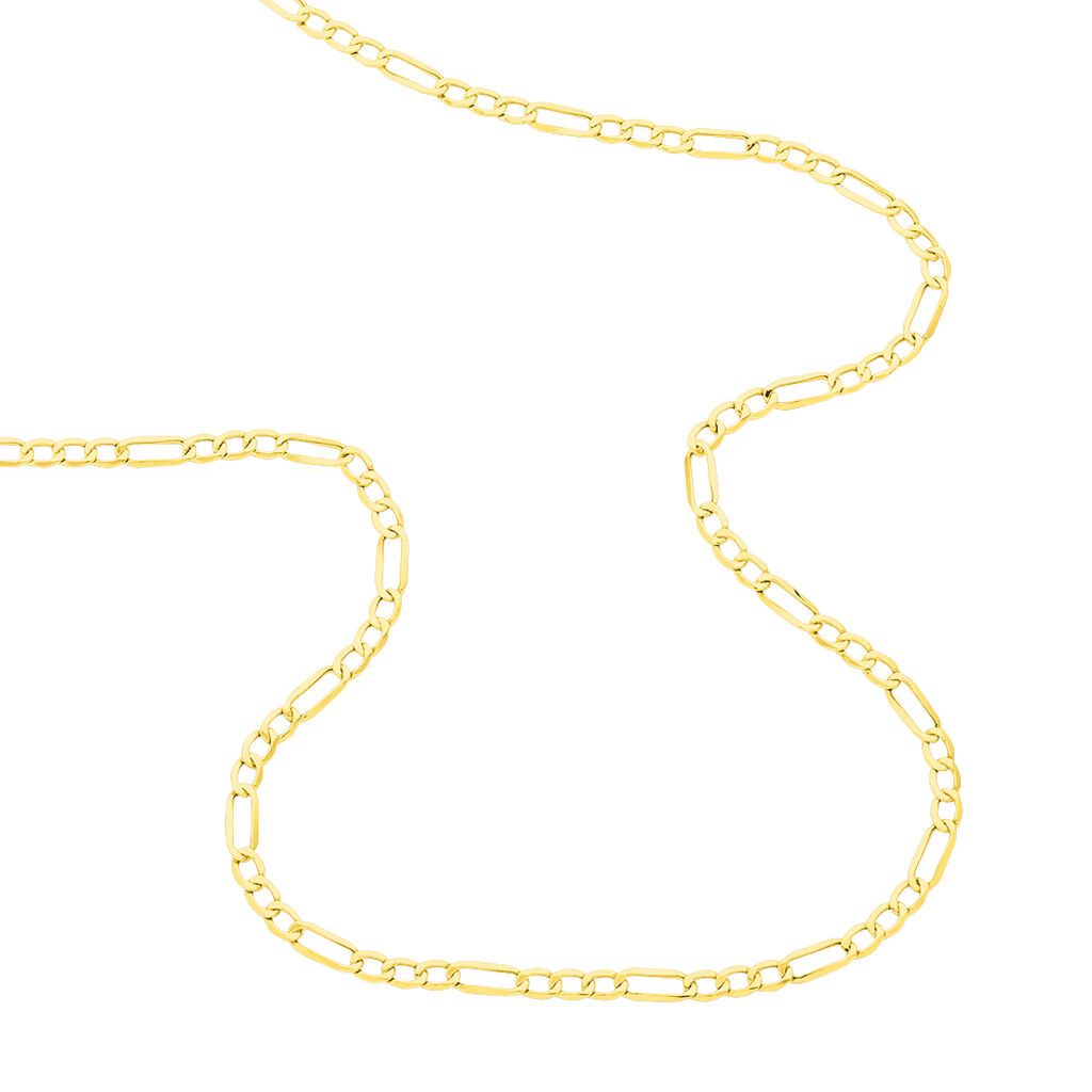 Herren Figarokette Gold 375  - Halsketten Herren | OROVIVO