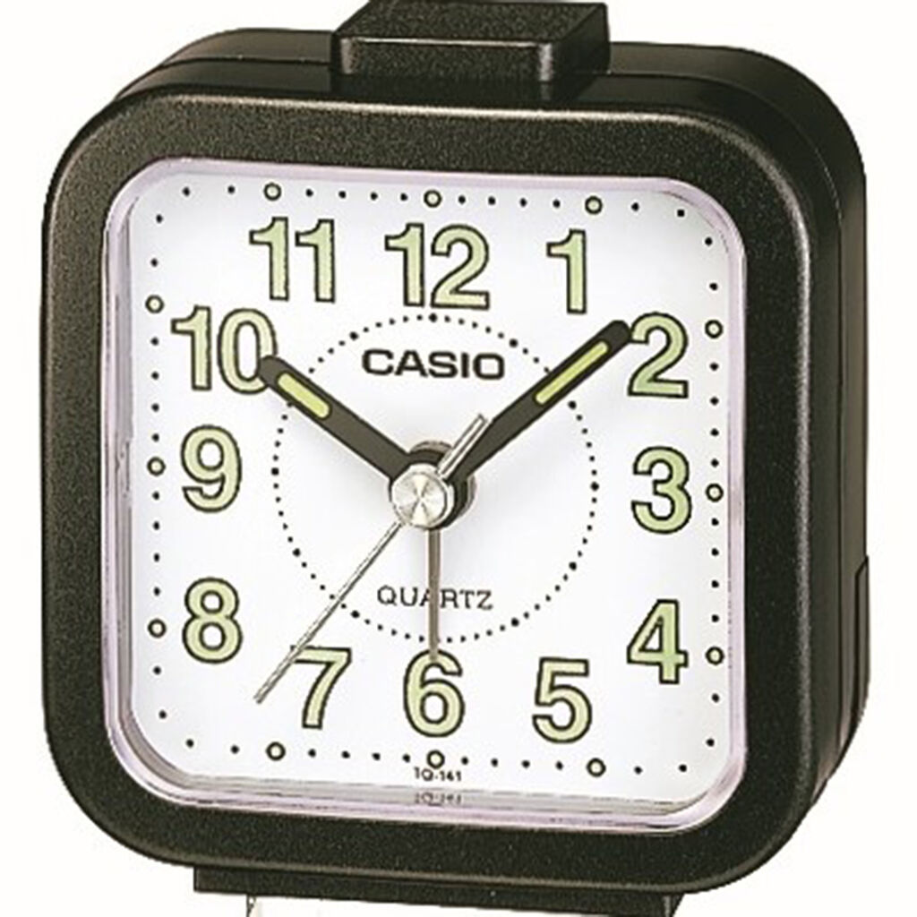 CASIO COLLECTION Unisexuhr TQ-141-1EF Quarz, Wecker ohne Stein