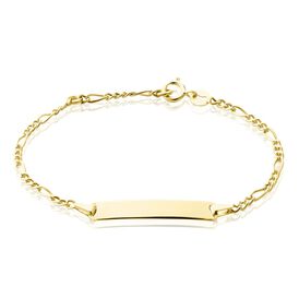 Kinder Id Armband Gold 375 Gravierbar  - ID-Armbänder Kinder | OROVIVO