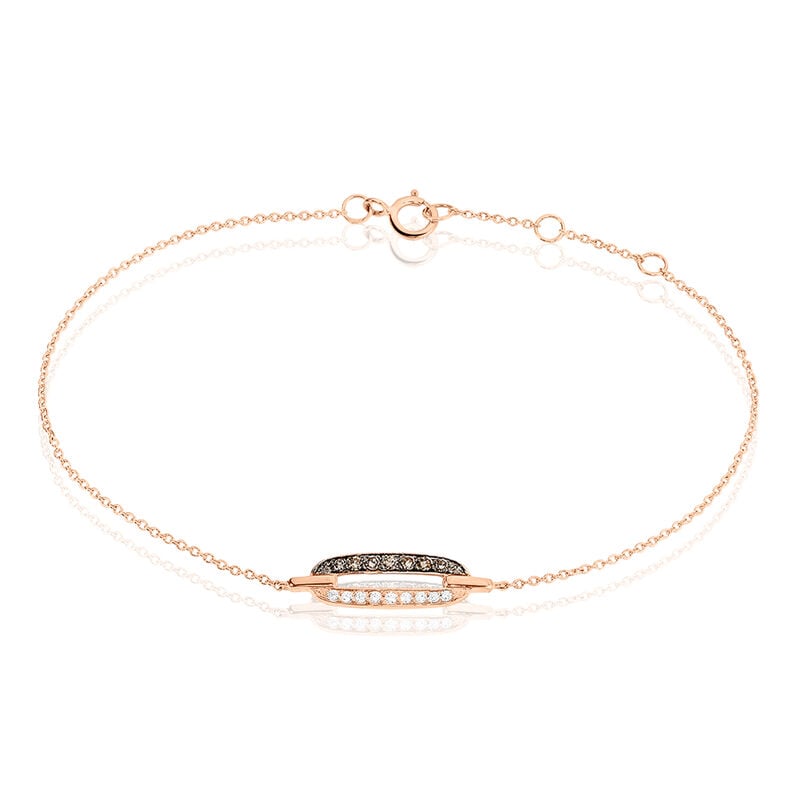 Bracelet Or Rose Diamant - Spannringe Damen | OROVIVO