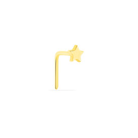 Nasenpiercing Gold 375 Stern - Schmuck Damen | OROVIVO