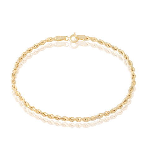 Damenarmband Kordelkette Gold 375  - Armketten Damen | OROVIVO