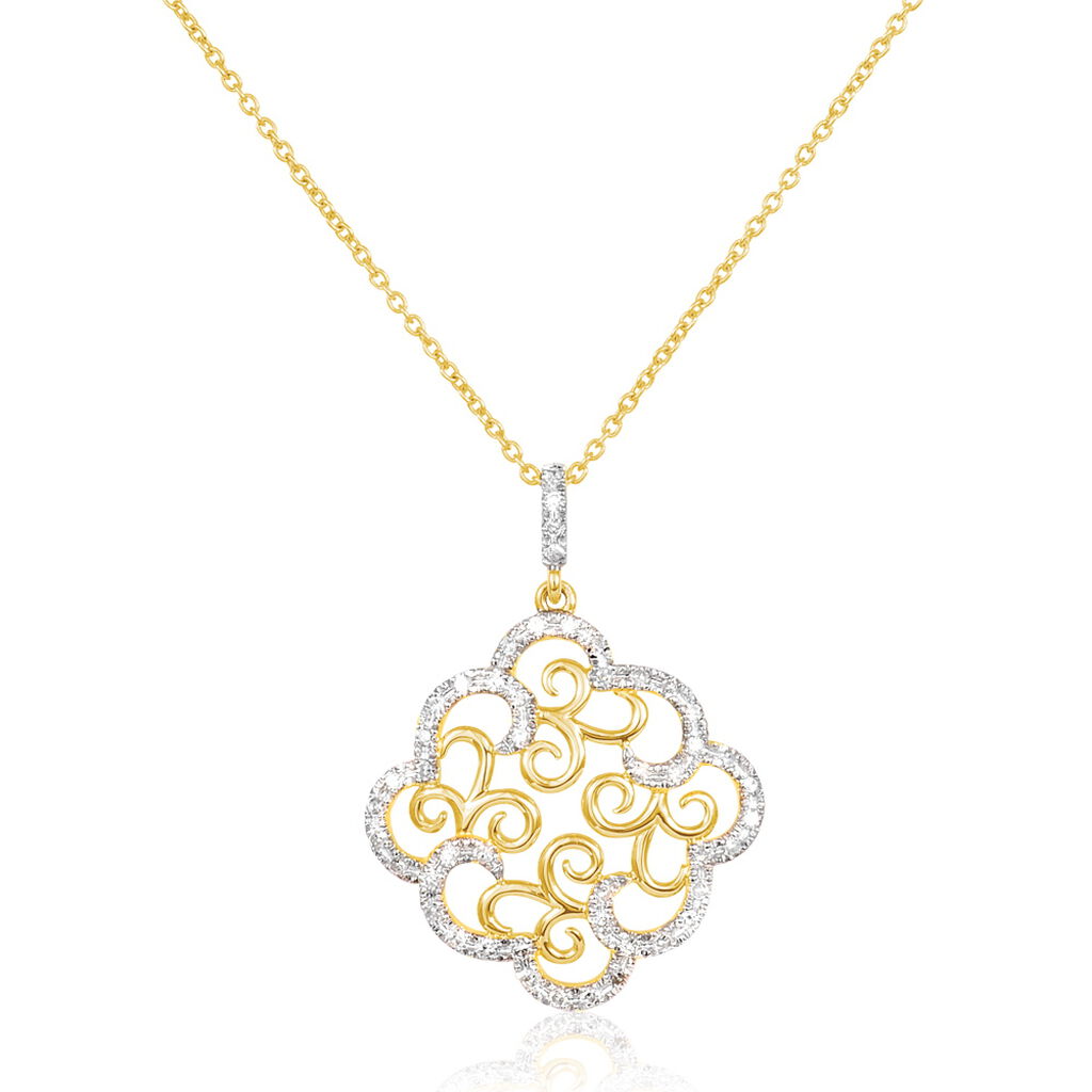 Collier Or Et Diamant - Spannringe Damen | OROVIVO