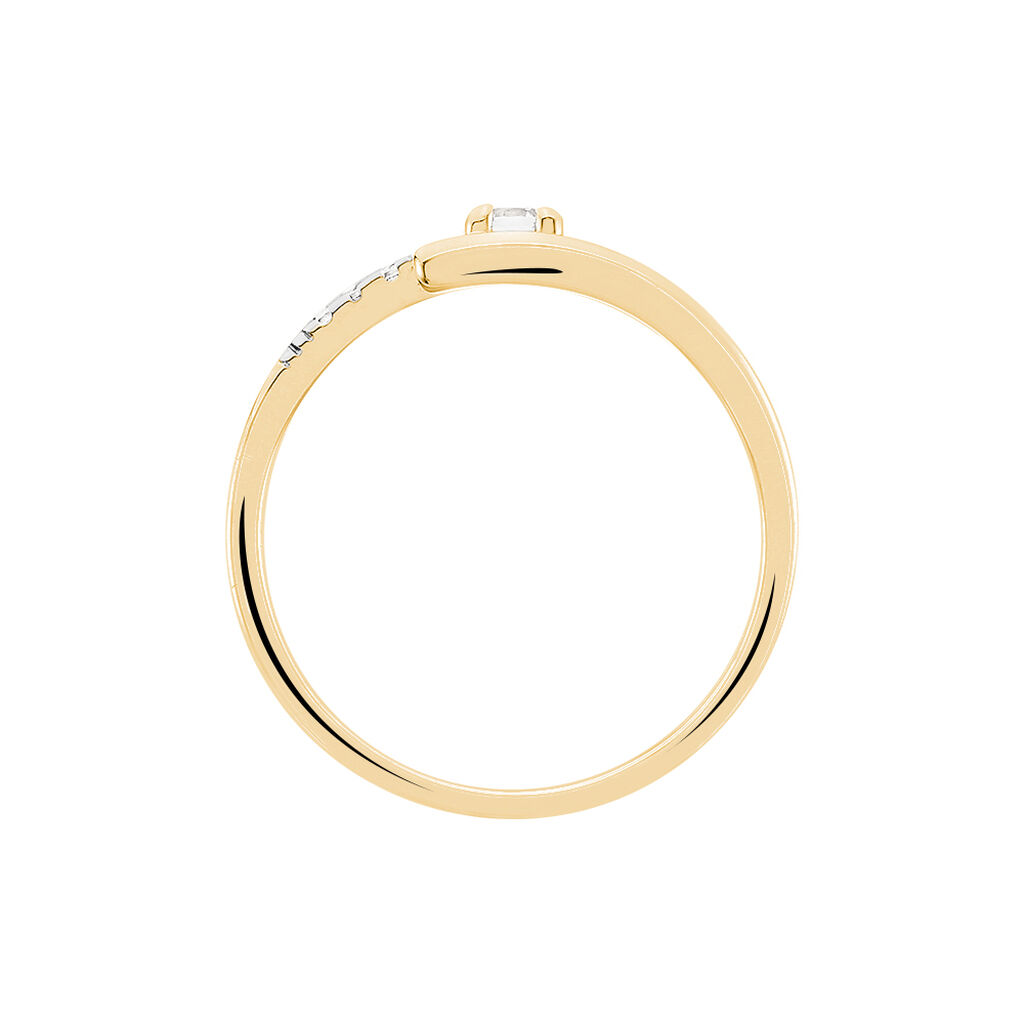 Ring Goldplattierung Und Oxid - Hochzeitsringe Damen | OROVIVO