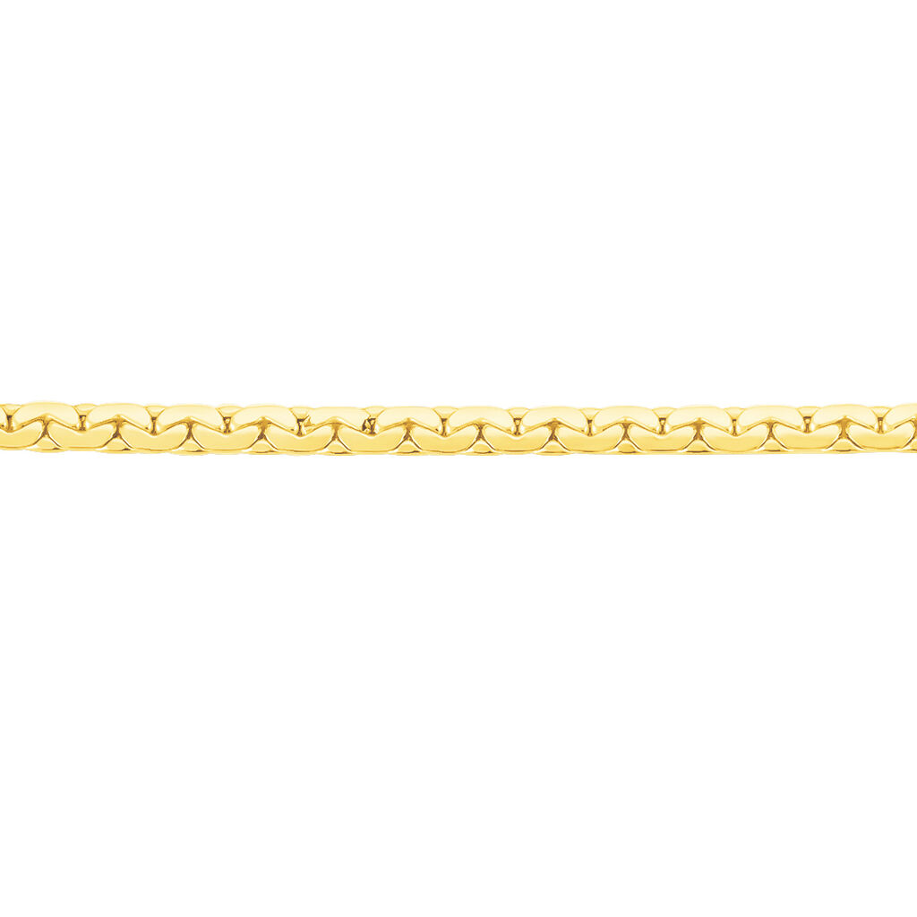 Bracelet Ivy Maille Haricot Or Jaune - Spannringe Damen | OROVIVO