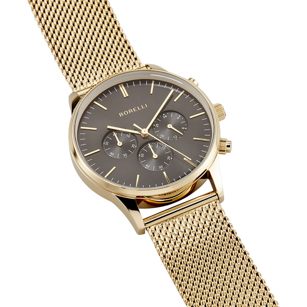 Borelli Herrenuhr Houston Quarz Chronograph - Armbanduhren Herren | OROVIVO