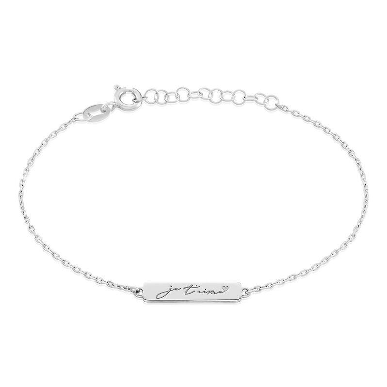 Bracelet Lorayne Argent Weiss - Spannringe Damen | OROVIVO
