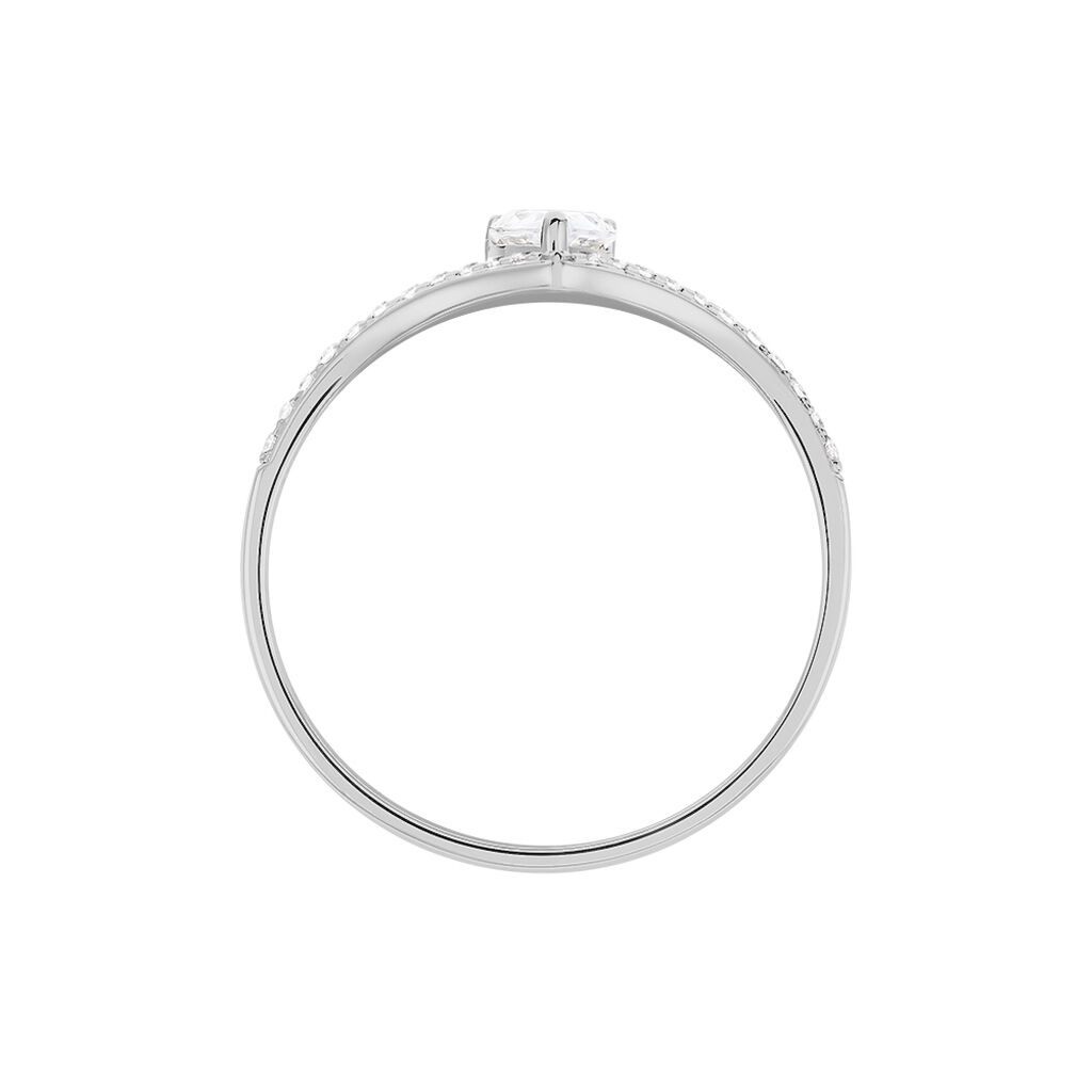 Bague Or Blanc Andgie - Spannringe Damen | OROVIVO