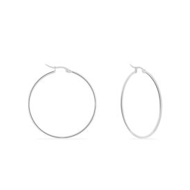 Damen Creolen Edelstahl 50mm - Creolen Damen | OROVIVO