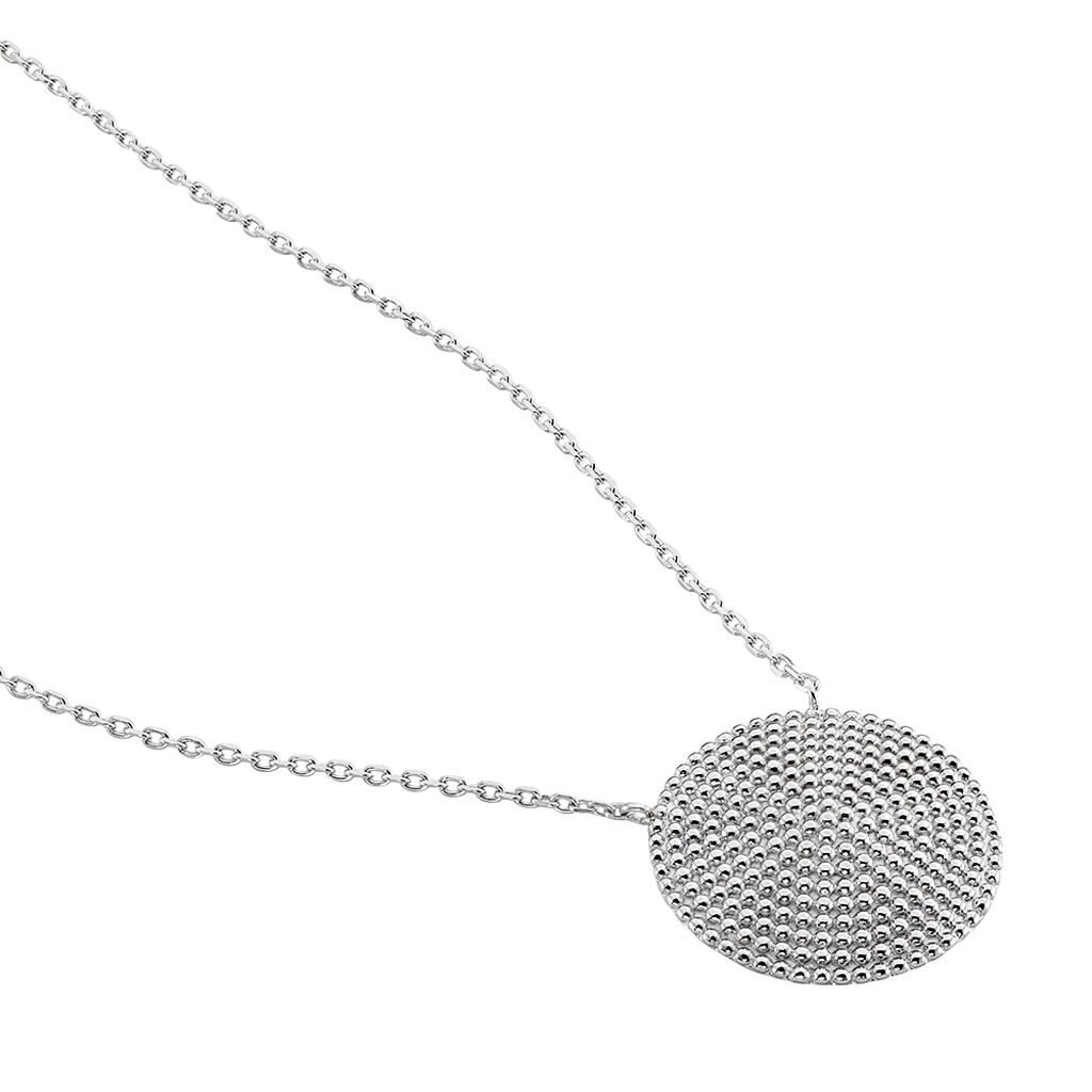 Collier Argent Kylia Ronde Effet Perle - Spannringe Damen | OROVIVO