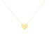 Valeria Gravur Damen Collier Gold 375 (9 Karat) Herz B 0,2 mm
