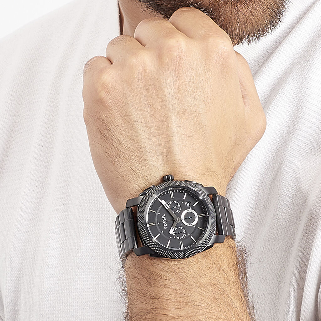 FOSSIL Herrenuhr Quarz Machine FS4552 - Armbanduhren Herren | OROVIVO