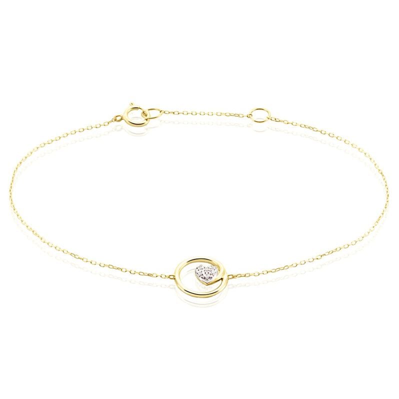 Bracelet Or Jaune Theda Diamants - Spannringe Damen | OROVIVO