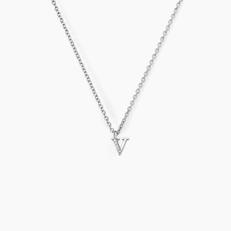 Collier Neruda Argent Weiss Oxyde De Zirconium - Spannringe Damen | OROVIVO