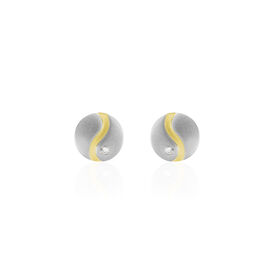 Boccia Damen Ohrstecker Titan Bicolor Diamant - Ohrstecker Damen | OROVIVO