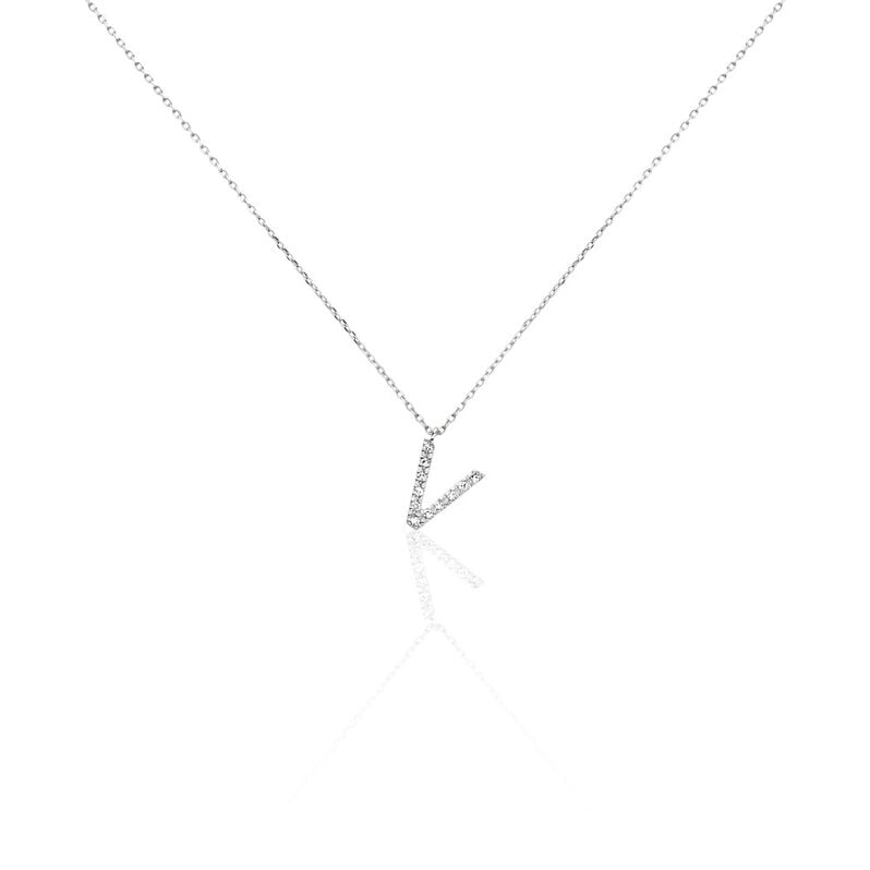 Collier Oran Or Weiss Diamant - Spannringe Damen | OROVIVO