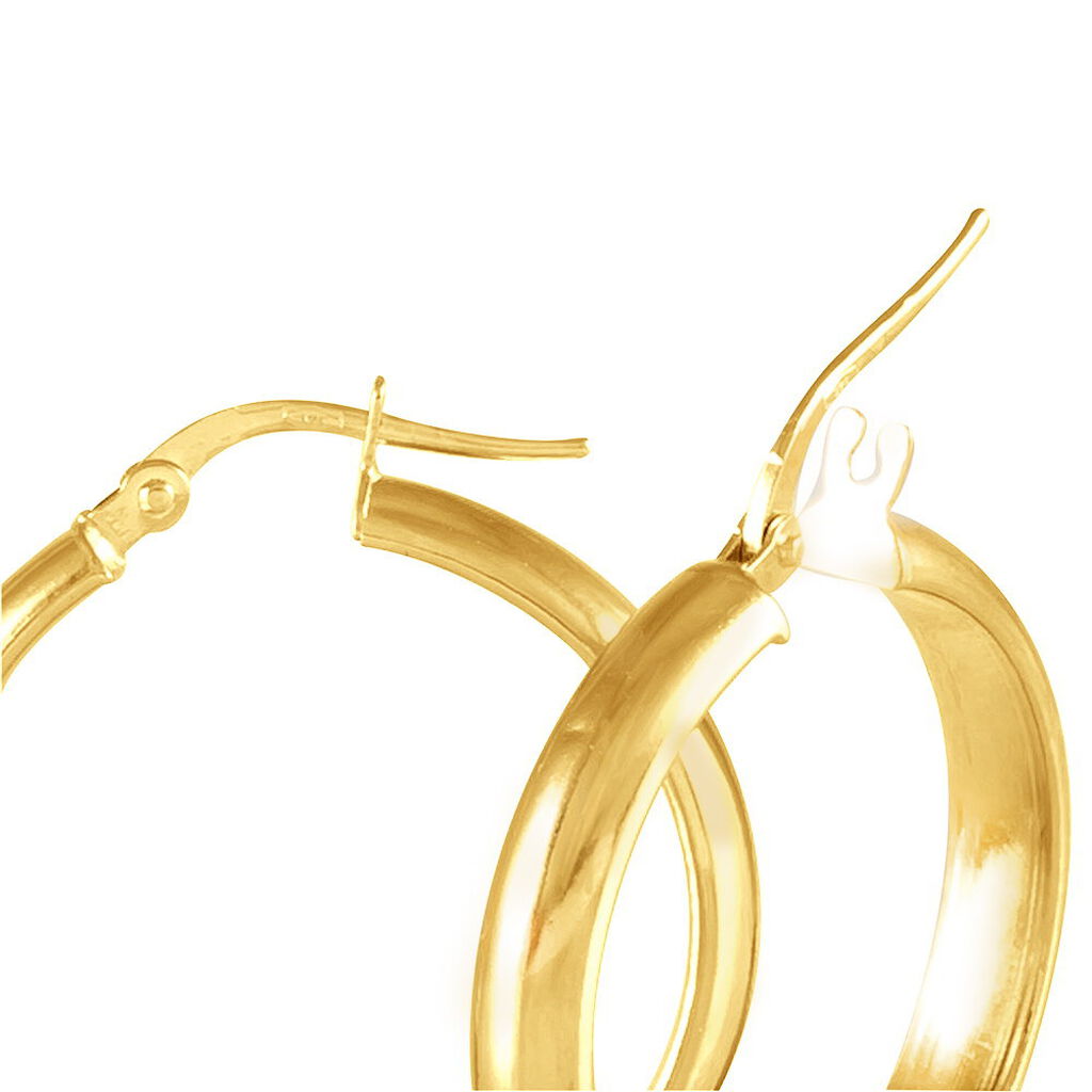 Damen Creolen Gold 375 - Creolen Damen | OROVIVO