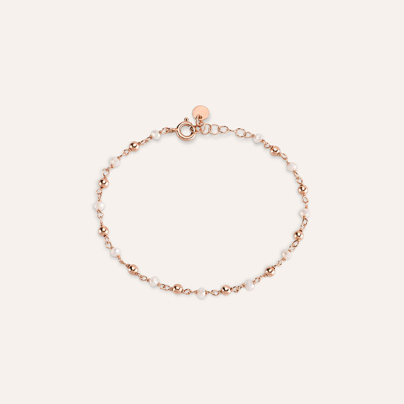Bracciale Silver Soul Argento Rosa Cristallo - Spannringe Damen | OROVIVO