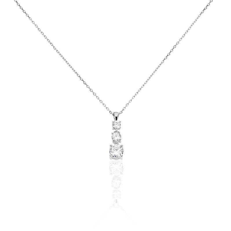 Collier Argent Rhodie Kate - Spannringe Damen | OROVIVO